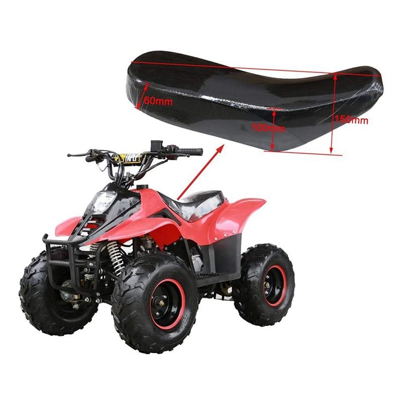 NEW-Kids ATV Quad Seat, Black Foam Seat for 50Cc/70Cc/90Cc/110Cc TaoTao Chinese ATV Quad Bikes Buggy Four Wheelers