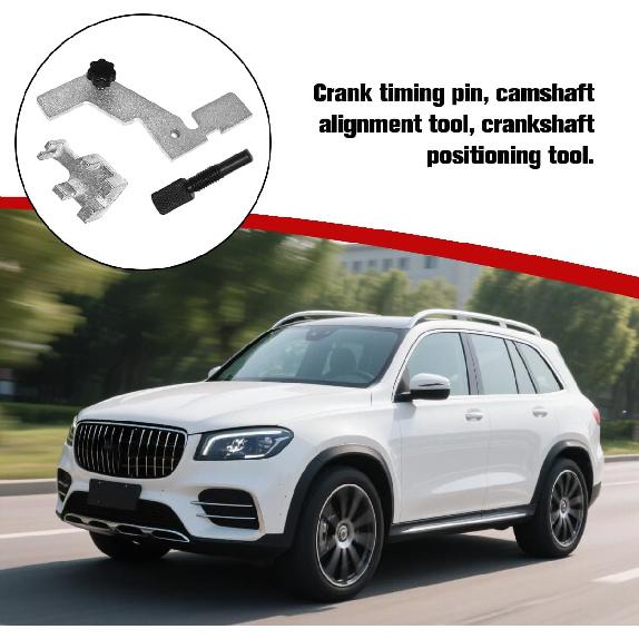 HZEL 3-teiliges Auto-Beruhigungs-Timing-Werkzeugsatz, Werkzeug zum Ersetzen von Motorteilen für 2,0L 2,3L Motoren für OEM-Nr. 303-507, 303-1521, 303-1565, Fahrzeug-Timing-Verriegelungszubehör,
