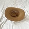 Handwoven Straw Hat Sun Protective Caps for Adult Unisex Breathable Vacation Straw Hat Photoshoots Hat for Music Festival