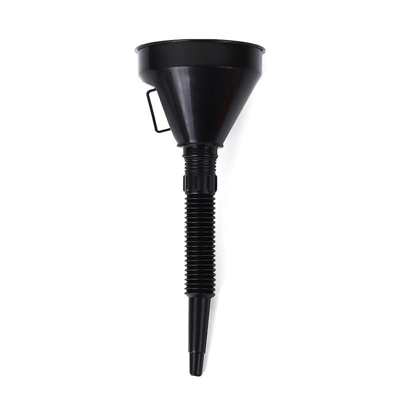 32cm Refueling Funnel With Filter Motorcycle Refuel Engine Oil Funnel Moto Car Long Mouth Funnels Repair Filling Tools