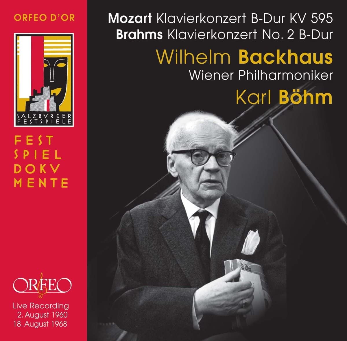 

CD MOZART & BRAHMS - KLAVIERKONZERTE C796091B Orfeo 2009 Non Japan Classical Used