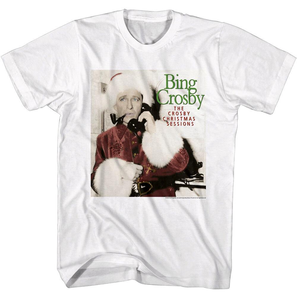 Bing Crosby Christmas Sessions Album Men T Shirt M