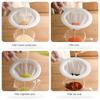 1pcs Soya Milk Filter Household Ultra-fine Juice Filter Screen Separation Filter Residue Separator Kitchen Filter Spoon