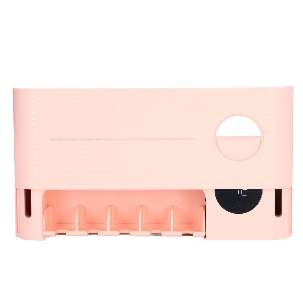 Electric Smart Toothbrush Holder UV Wall Toothbrush Bracket Fan Air Drying Drill Free Shelf USB