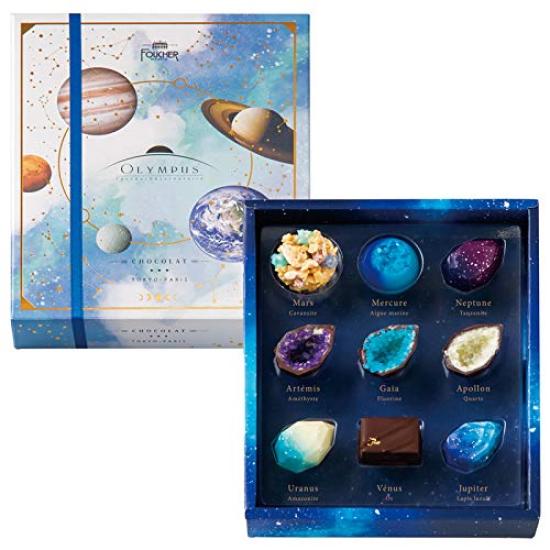 

Fouche Olympus Star Crystal Space Mineral Spec 9 шт. Шоколадный Валентин Белый День