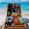 Bugs Bunny2 Beach Towel Super Soft & Absorbent Comfortable Lightweight Suitable for Sports, Travel, Swimming, Yoga, Bathroom, Beach, And Pool