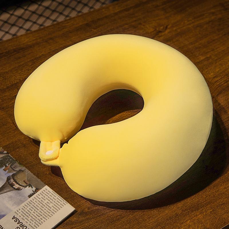 U-shaped Pillow for Neck Protection, Memory Cotton Pillow for Neck Protection, Portable for Office, Travel, Sleep, and More