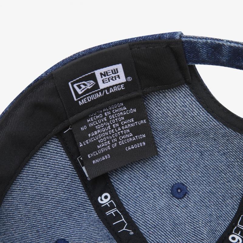 New Era New York Yankees Denim Basic Retro Strapback Indigo 15131624