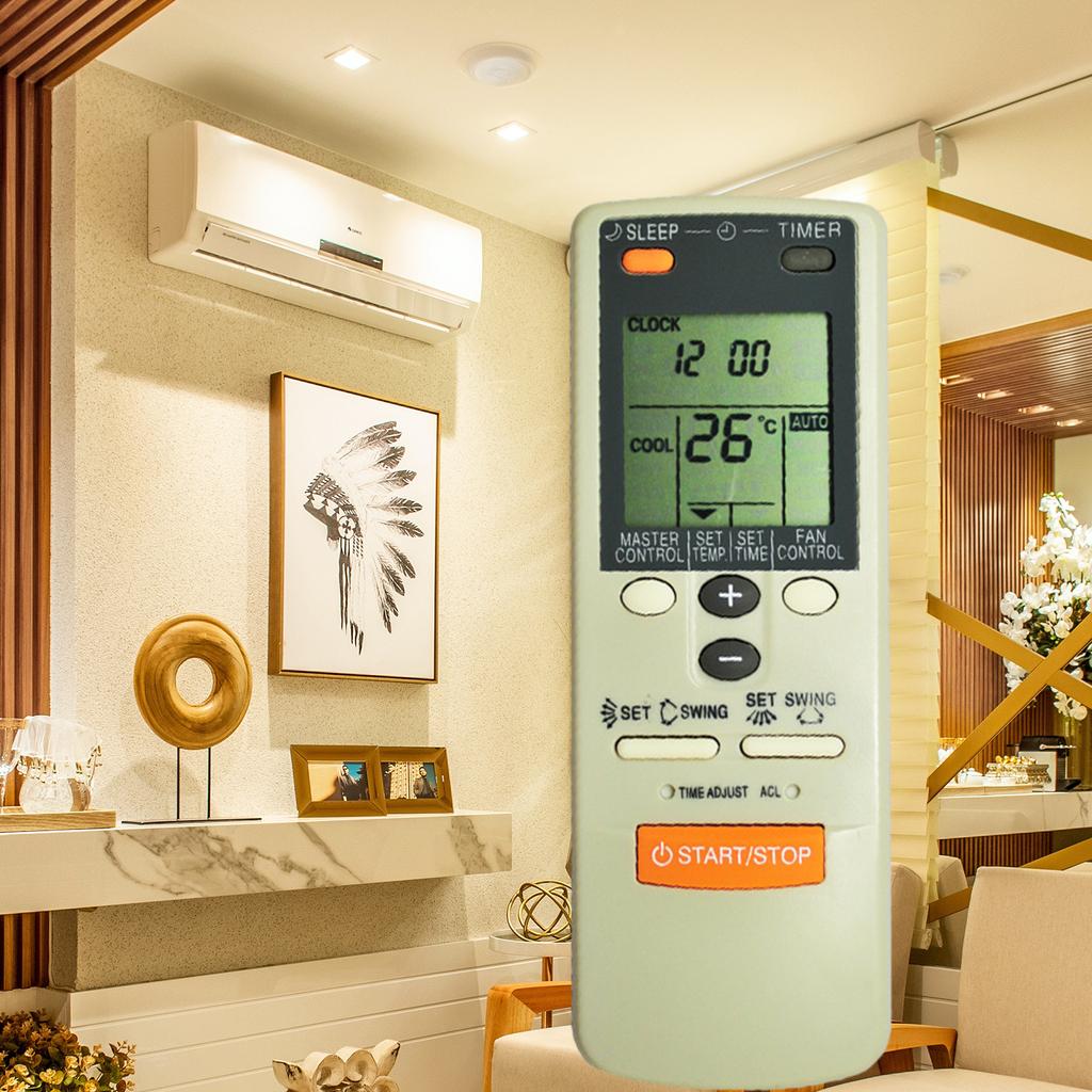 Ergonomic Air Conditioner Remote Controller for AR-JW2 AR-JW33 AR-DL3 with Durable Housing Design, Remote Control Repair