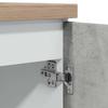 Lyon kitchen sink base cabinet in concrete gray 80x46x81.5 cm wood composite
