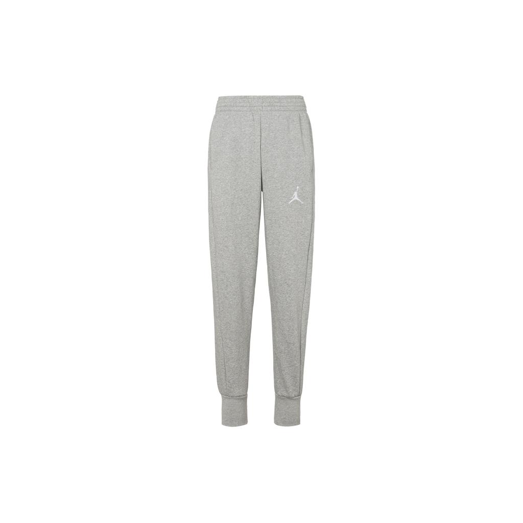 Jordan Flight Knitted Sweatpants Men's Gray Thickened Cuffed Pants AH3933-064