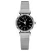 Ladies Mesh Strap Small Dial Casual Fashion Quartz Watch Junior High School Student Simple Watch