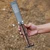 Folding Hand Saw with Wooden Handle Sharp Blade Double-Sided Teeth Portable Lightweight