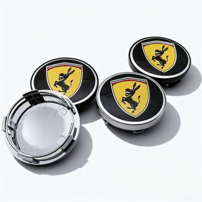 4 stuks Ezel Logo Embleem Auto Wielnaafdoppen 58MM 54MM Velg Naafdoppen Stofkap Ezel Badge Wielen Naafkap Vervanging Accessoires