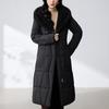 Fashion Woman Parkas Winter Long Coats Hooded Thick Warm Overcoat Women's Jackets With Belt