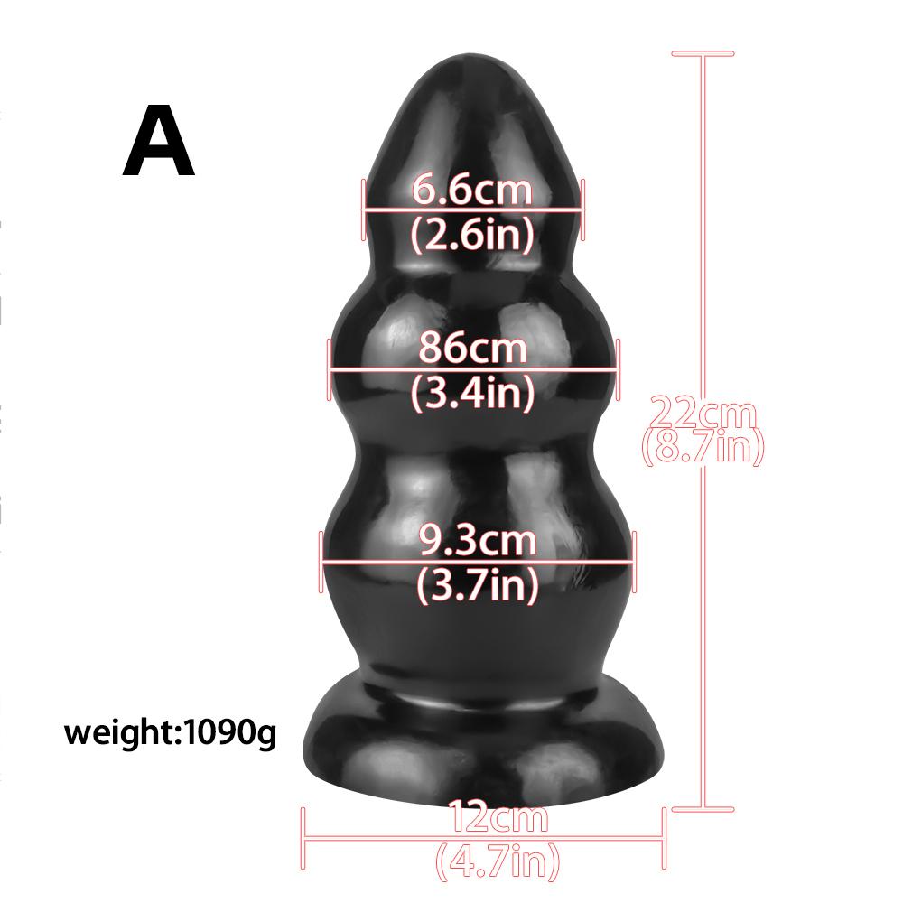 2026 Super Large Anal Butt Plug Huge Anal Dildo Penis Anus Big ButtPlug Expansion Prostate Massager Anal Masturbator for Men Adult Telescopic Dildo
