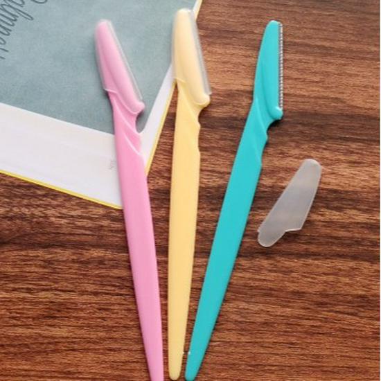 

Складная безопасная бритва для бровей для начинающих, лезвие унисекс