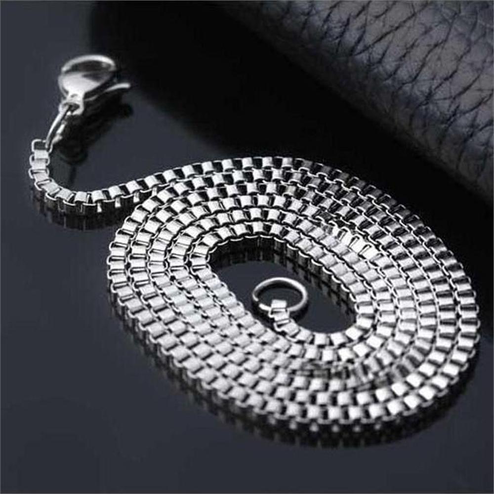 [Onoma] Onm Silver Thin Daily Chain Necklace (9594281)