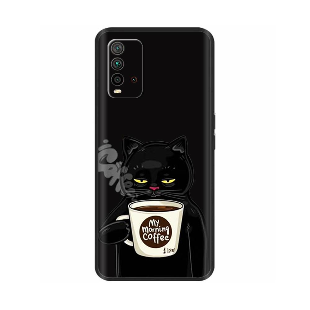 Für Redmi 9T Hülle Blumen Weiche Handyhülle Rückseite Für Xiaomi Redmi 9T 9 T Redmi9T Hüllen Schlankes Silikon Coque Anti-Fall Fundas