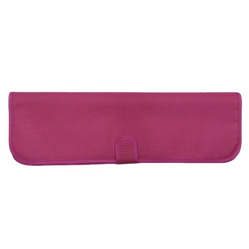 

1*Portable Anti-Heat Mats Heat Resistant Mat Pouch For Hair Straightener Flat Iron Curling Iron Prevent Burns Styling Organizer красный