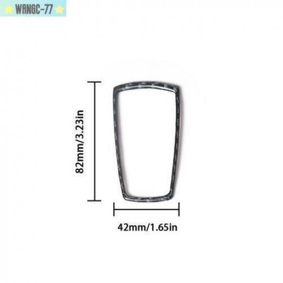 Carbon Fiber For BMW Z4 E89 2009-2016 Interior Electronic Brake Frame Cover Trim