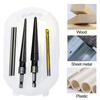 High Carbon Steel Chamfering Tool Handheld Deburring Cutter for Wood with Hex Shank Cone Bits Tool