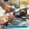 AEE2-Short Handle Ratchet Wrench With Movable Head,Quick Dual-Purpose Open End Wrench,Hardware Tool, Labor-Saving Wrench
