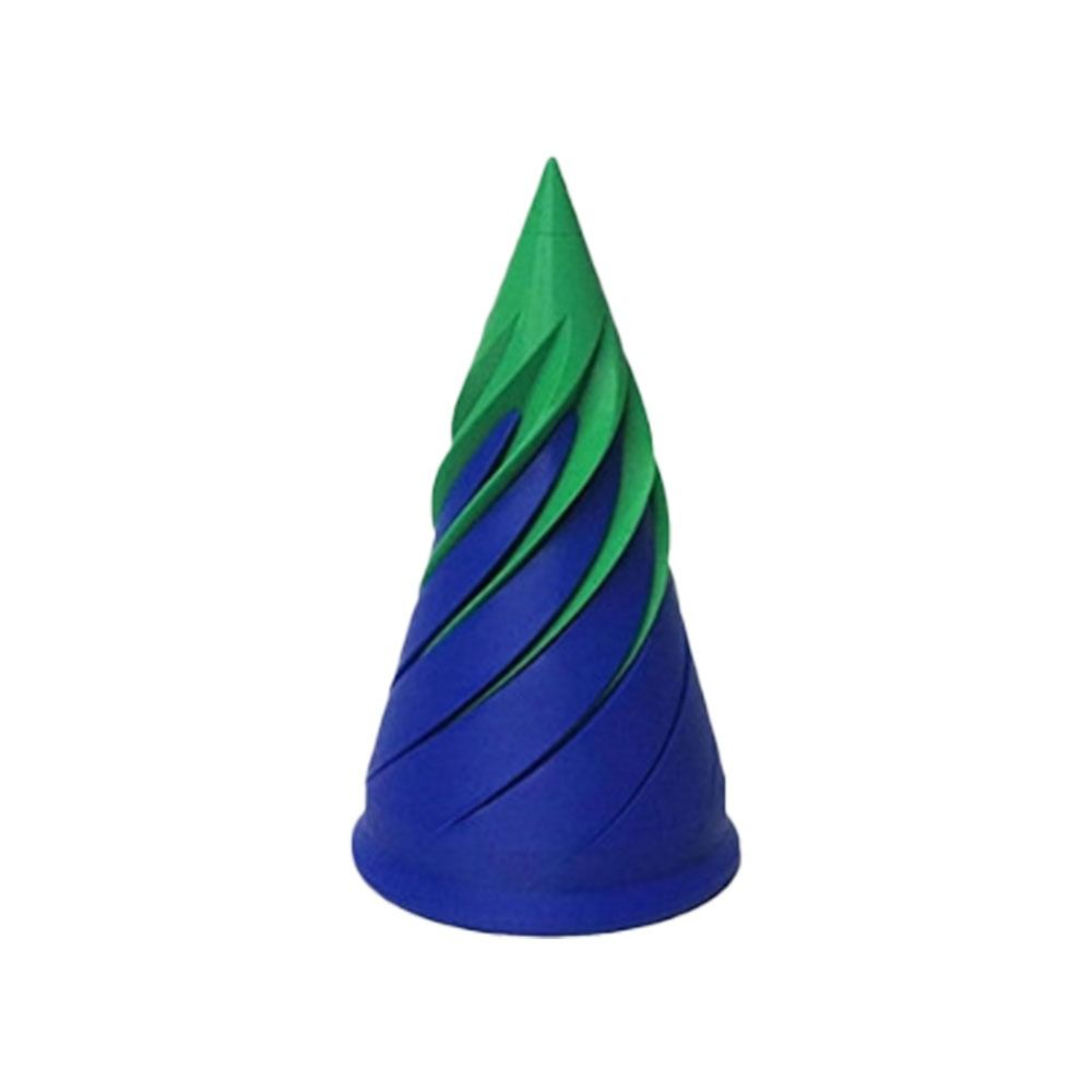 Math Games 3D Printed Spiral Cone Toy Intelligence Development Helix Screw Toy  for Kids