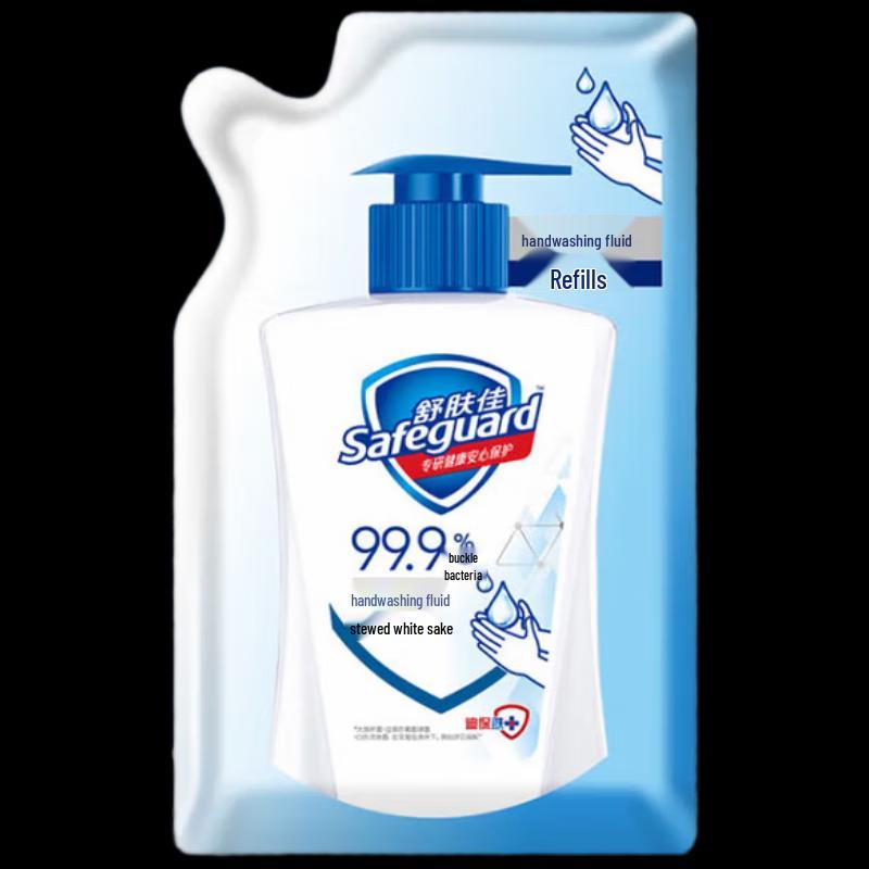 

Защитное мыло для рук Safeguard Pure White с освежающим ароматом, сменный блок
