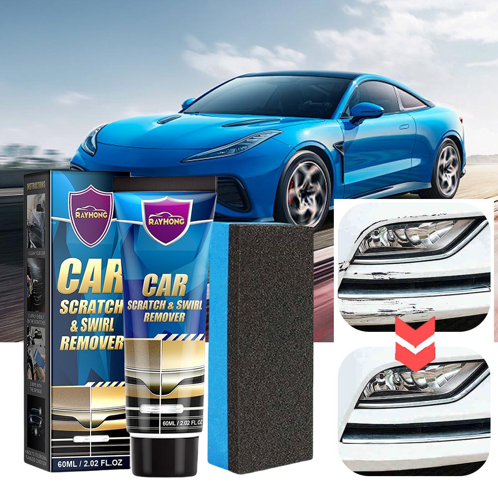 15/60ml Car Paint Protection Polishing Auto Polishing Kit with Sponges Car Scratch Repair Paste Car Polish Scratch Remover