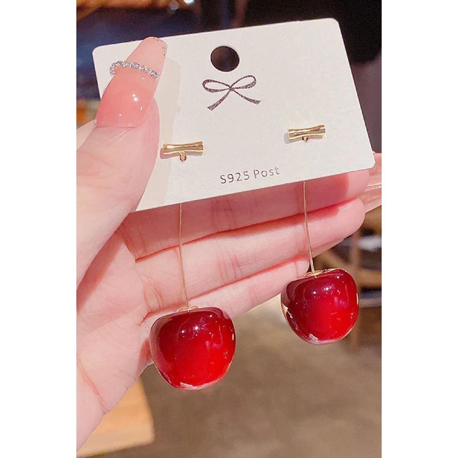 

Женские серьги Cherry Cherry красный