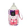 Baby Bottle Warmer Folding Adjustable Cartoon Convenient USB Milk Warm Heat Keeper Household Supplies