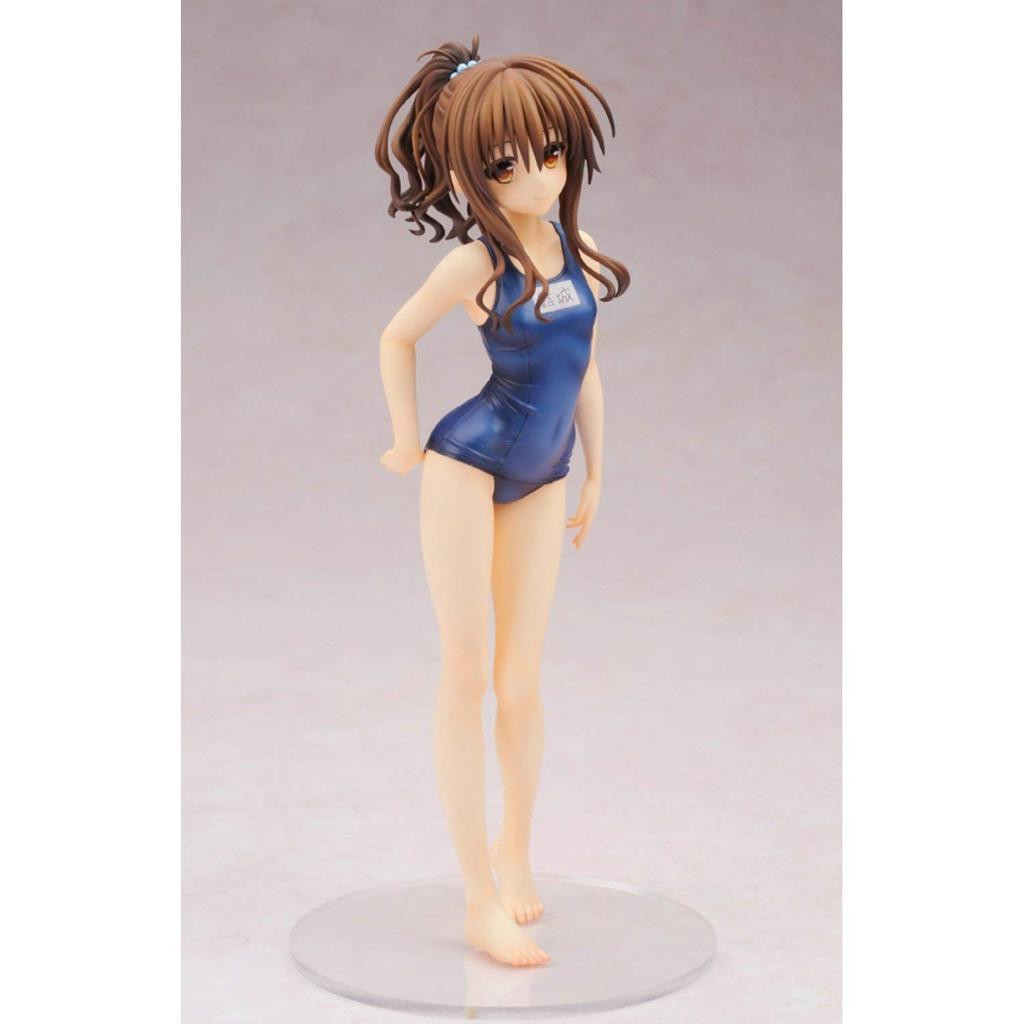 To Darkness Yuuki Mikan School Swimsuit Scale PVC Painted Complete Figure Love-Ru Ver. 1/7