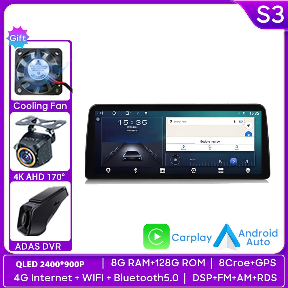 12.3" Android For Dodge Grand Caravan 2009-2020 4G Wifi BT High-performance GPS Navigation No 2din Auto Radio Stereo Head Unit