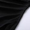 Fashion Womens Loose V-neck  Bright Flash Rhinestone Long-sleeved Dress