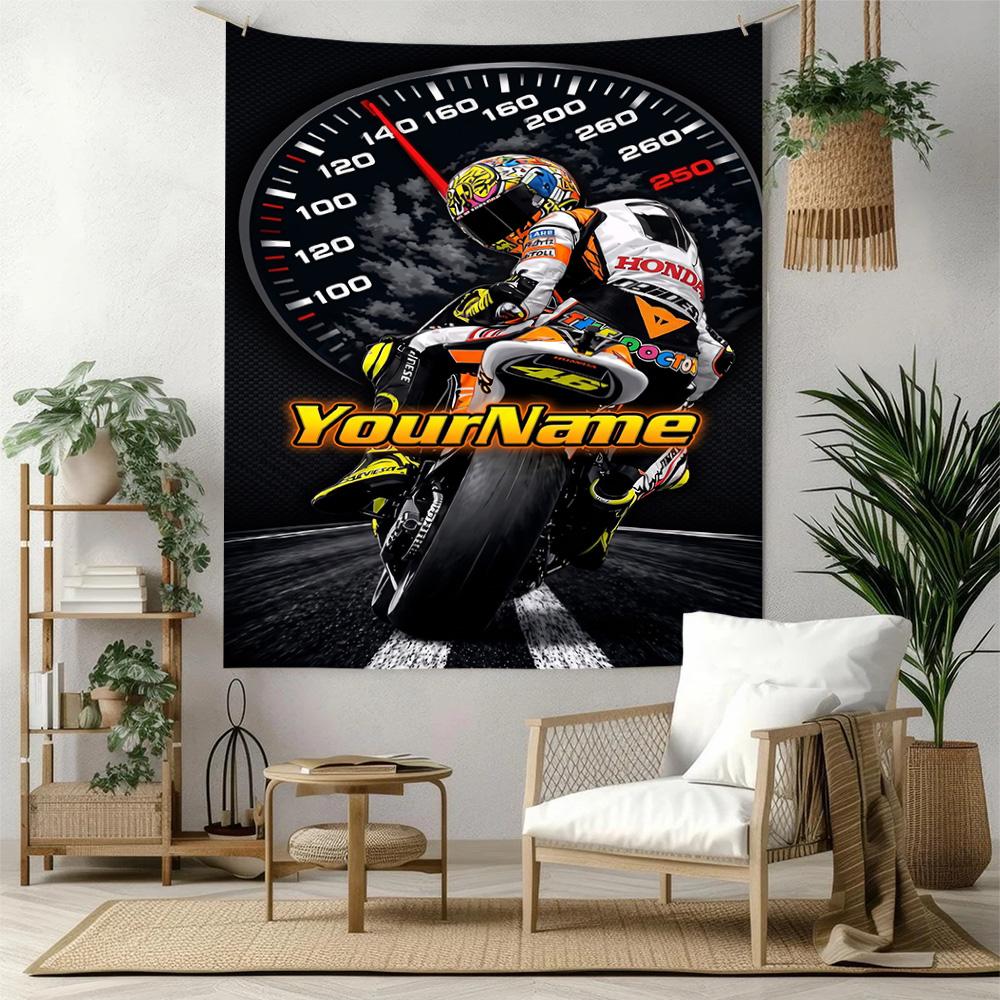 Doctor46 Custom Your Name Wall Decor Tapestry Art For Pet Memorial Birthdaywedding Party Backdrop Family Gift