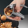 Zinc Alloy Vertical Nutcracker: Pine Nut and Hazelnut Shelling Tool
