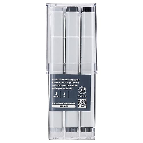Copic Too Classic 12-Color Set (NG)