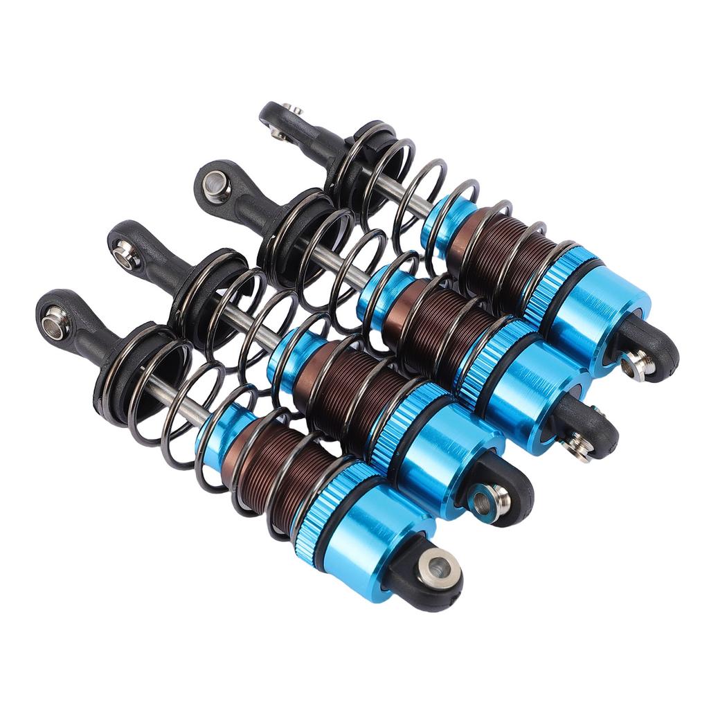 4Pcs RC Shock Absorber Aluminum Alloy Lightweight 1 10 Remote Control Cars RC Shock Damper 70mm Blue
