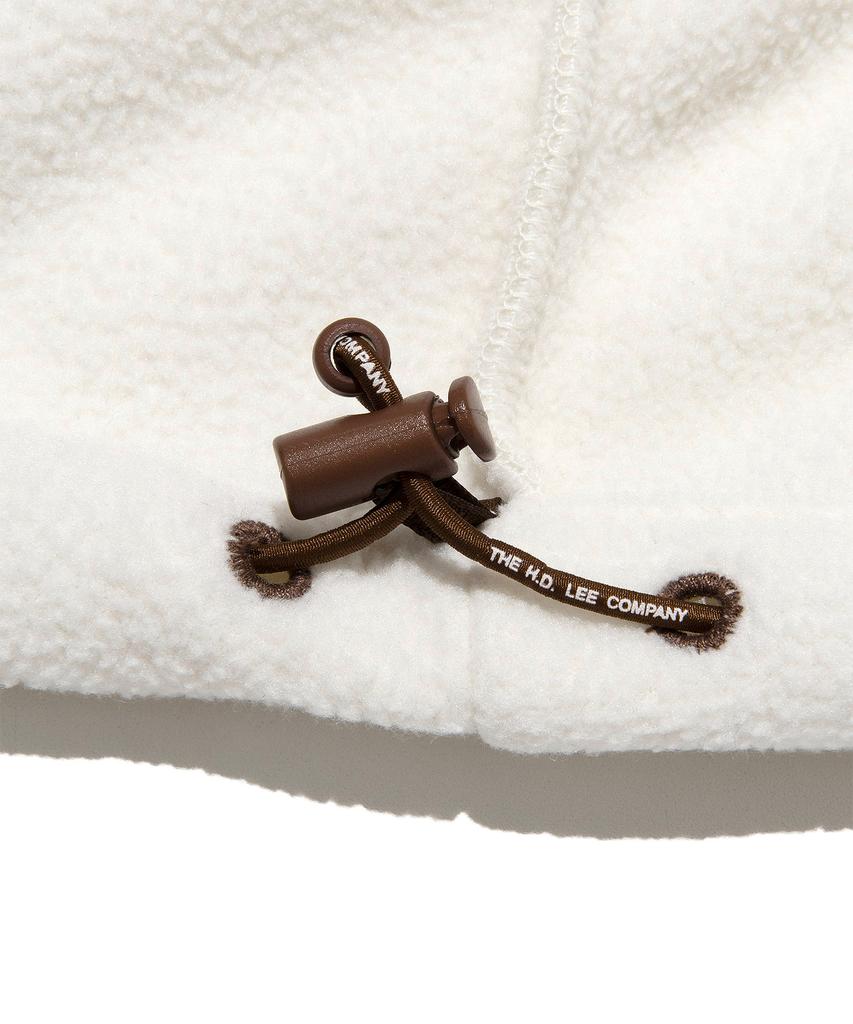 LEE Fleece Anorak Jacket Ivory