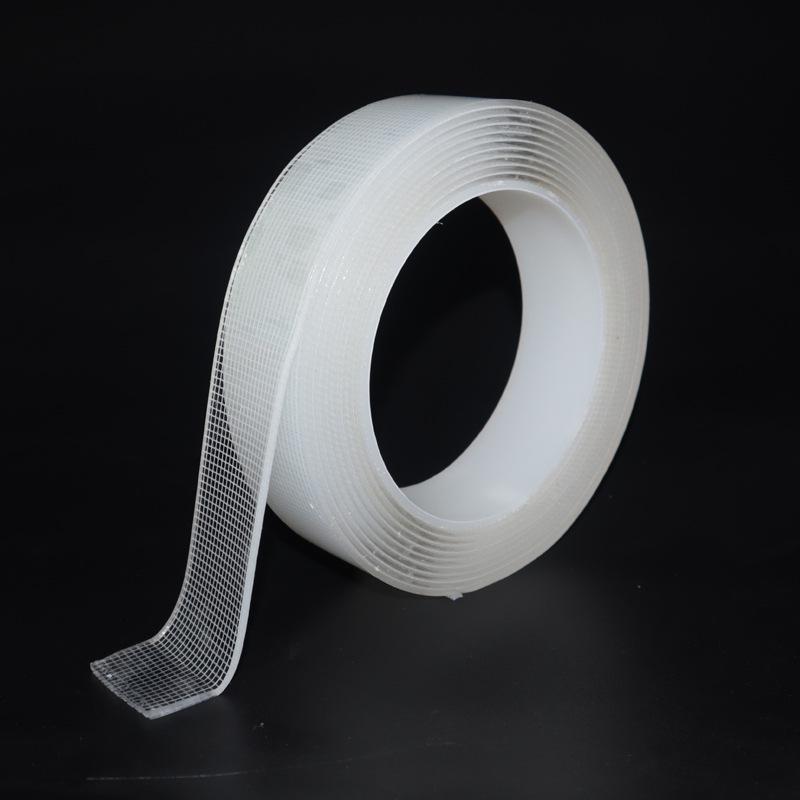 Nano Mesh Transparent Double-Sided Acrylic Tape - Strong, Waterproof, and No-Trace Adhesive.