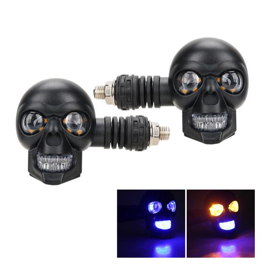 2/4Pcs Clear Turn Signal Light Long-Lasting Performance Easy Installation Universal