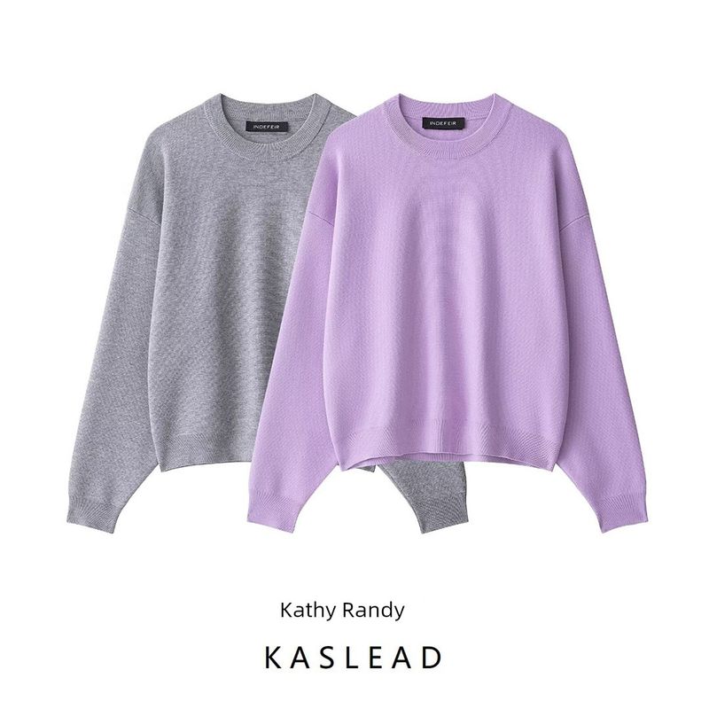 Kaslead New Women Clothes Western Style Versitile Fashion Rib Knit Hoodie 9598187 629