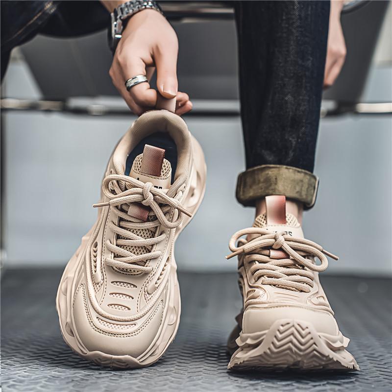 Мужская спортивная обувь с толстой подошвой — фото 6