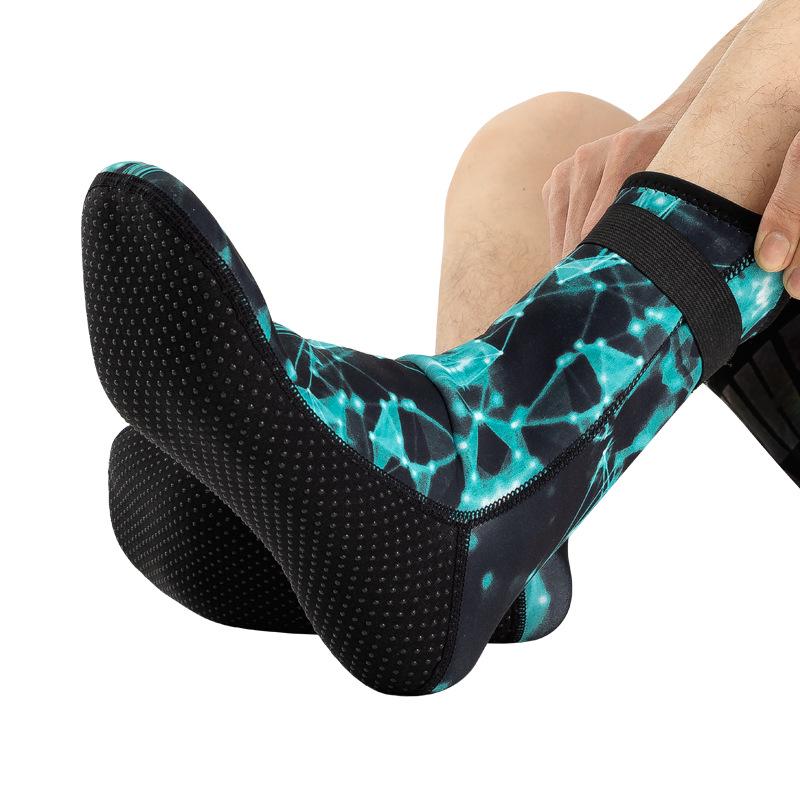 5MM Warme Tauchsocken - Rutschfest, Verschleißfest, Sanddicht, Ideal zum Schwimmen, Schnorcheln und für den Strand.