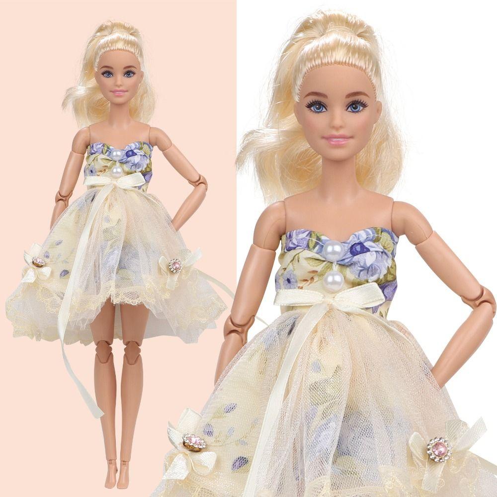 Princess Skirt Doll Clothes Princess Dress Evening Dress 1/6 BJD Dolls Clothes  1/6 Doll