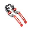 For Suzuki GSXR 1100/W 1989-1998 Adjustable Motorcycle Folding Extendable Clutch Brake Levers Set 1990 1991 1992 1993 1994 1995