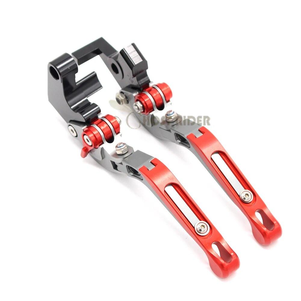 For Suzuki GSXR 1100/W 1989-1998 Adjustable Motorcycle Folding Extendable Clutch Brake Levers Set 1990 1991 1992 1993 1994 1995