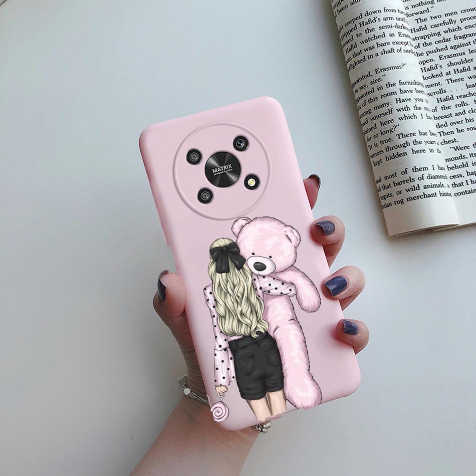 Case For Honor Magic 4 LITE X30 X9 5G Back Cover Super Mom Baby Fashion Girls Soft Phone Case Silicone Funda For Honor X30 Capa