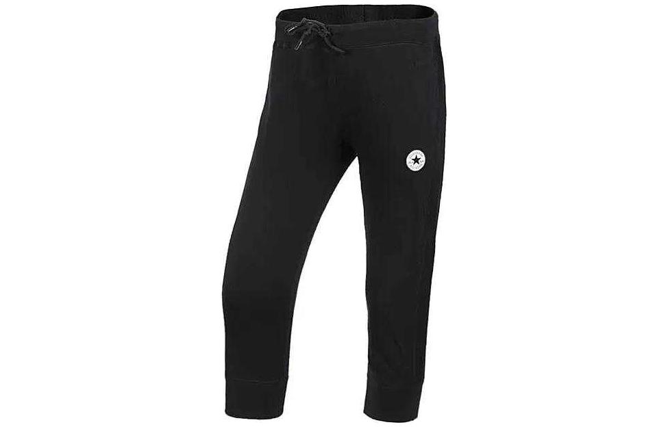Converse Casual Pants Women s Black Moderate Cuffed Pants 10004410-A01 S